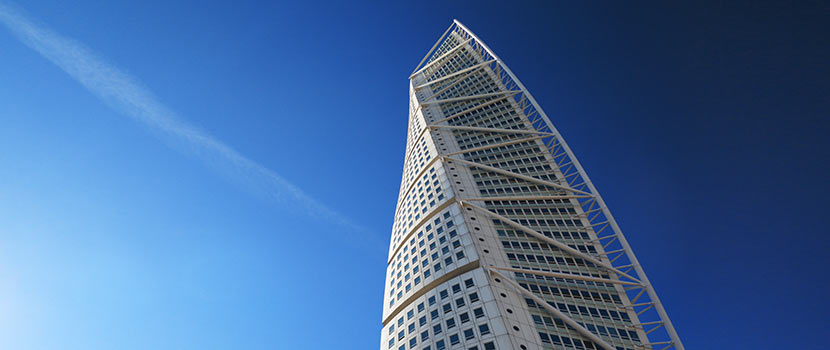 Turning Torso, Construction Fibres supplied by Danish Fibres